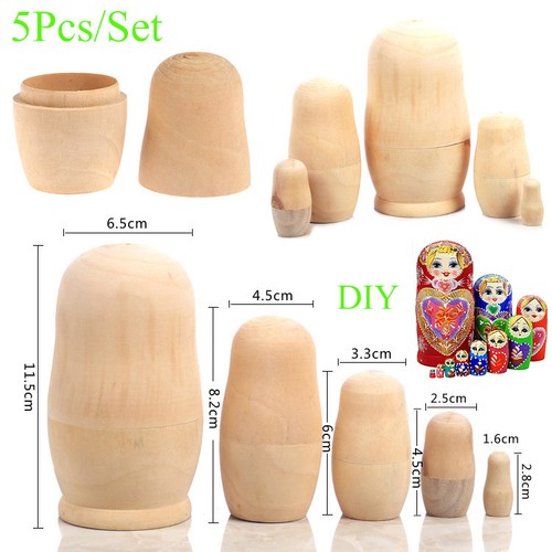 blank nesting dolls